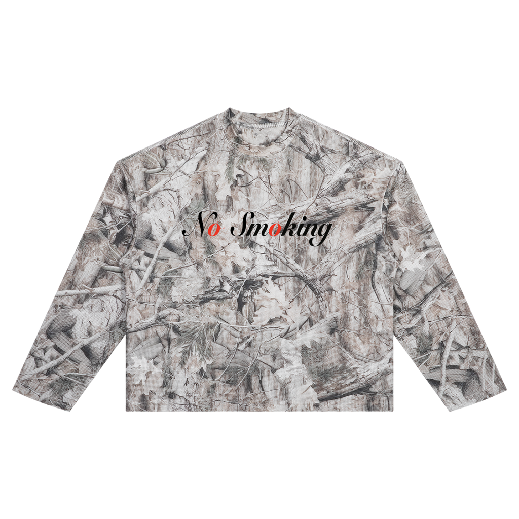 Life/Death Røses Tree Camø Waffle T-Shirt