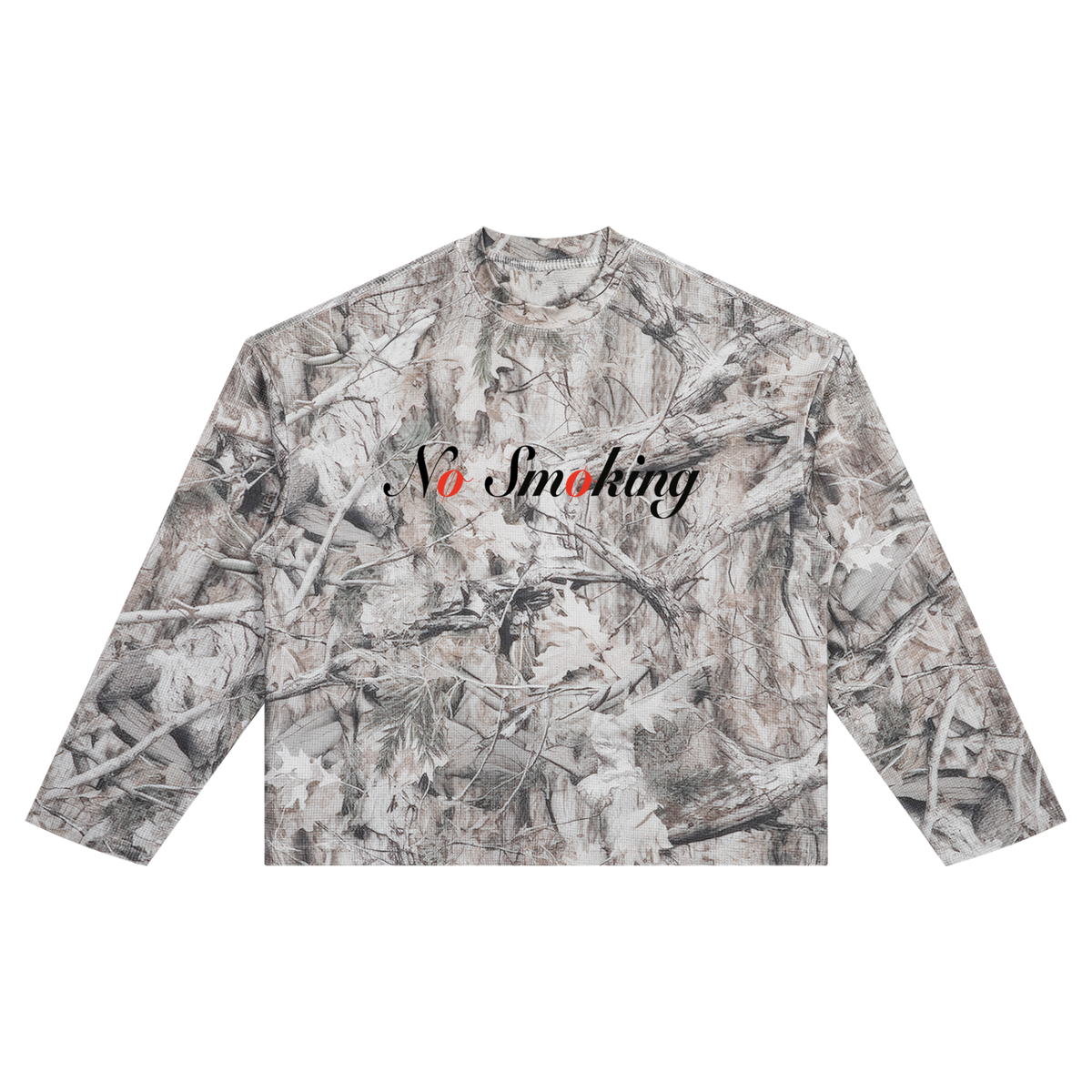 Life/Death Røses Tree Camø Waffle T-Shirt